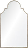 Iron Distressed Leaf Mirror II