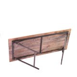 Camp Folding Table - Rec - Grey