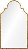 Iron Distressed Leaf Mirror II