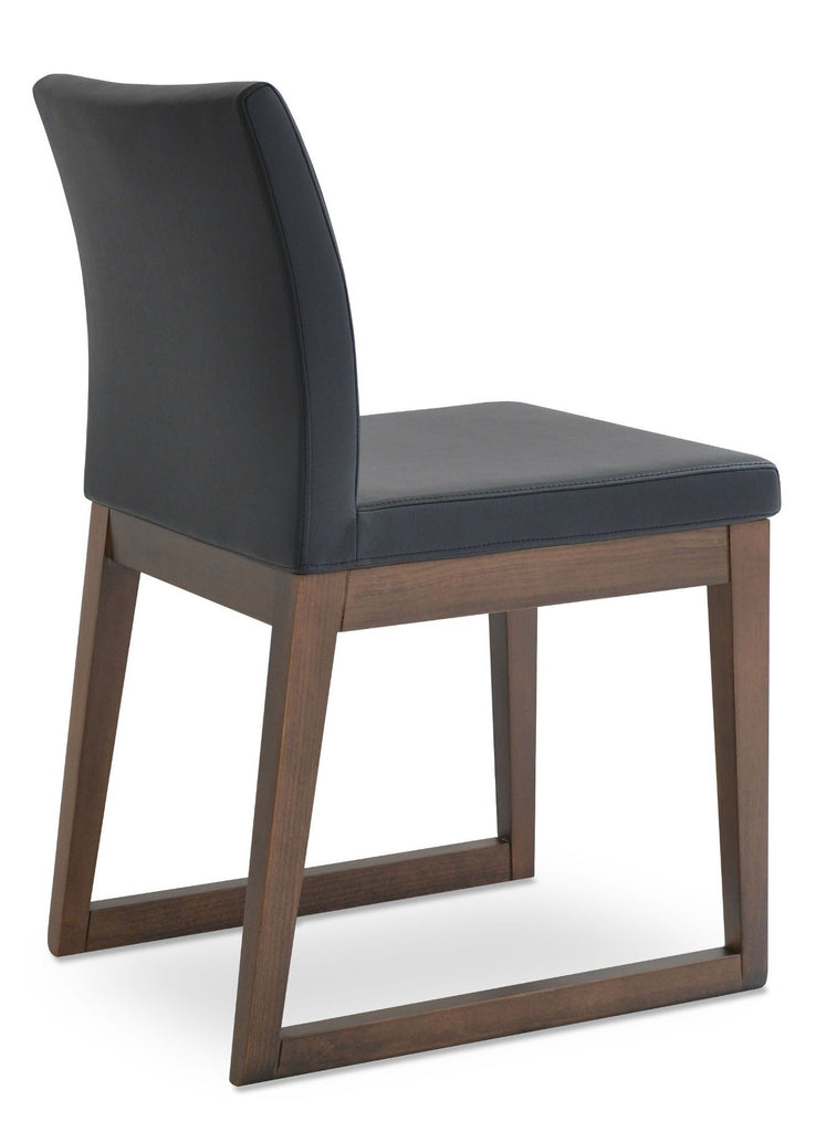 Aria Wood Sled Dining Chair