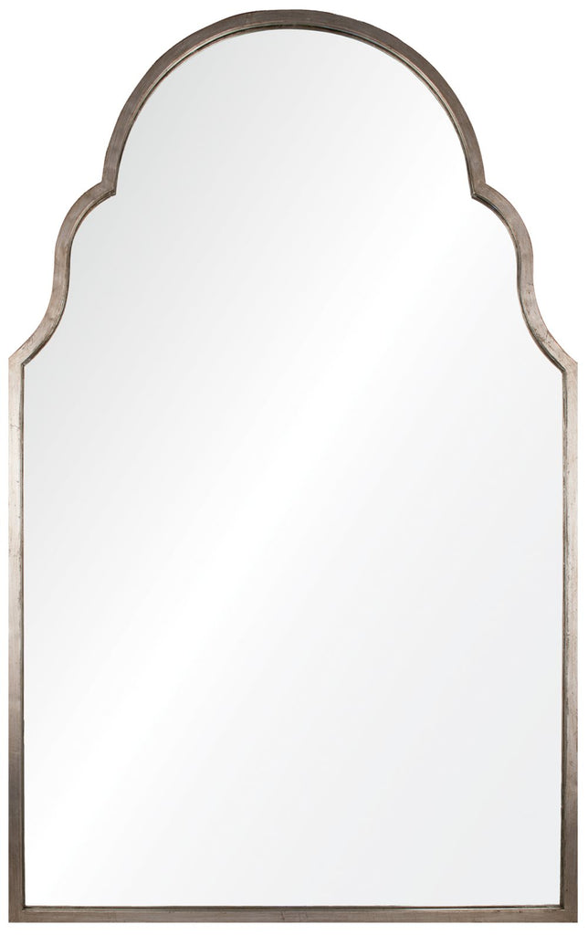 Silver Arched Mirror