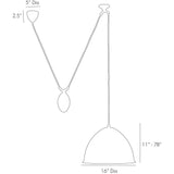 Egg Drop Pendant