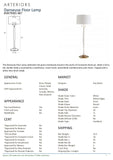 Danseuse Floor Lamp