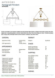 Pantograph Pendant