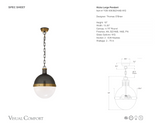 Hicks Large Pendant