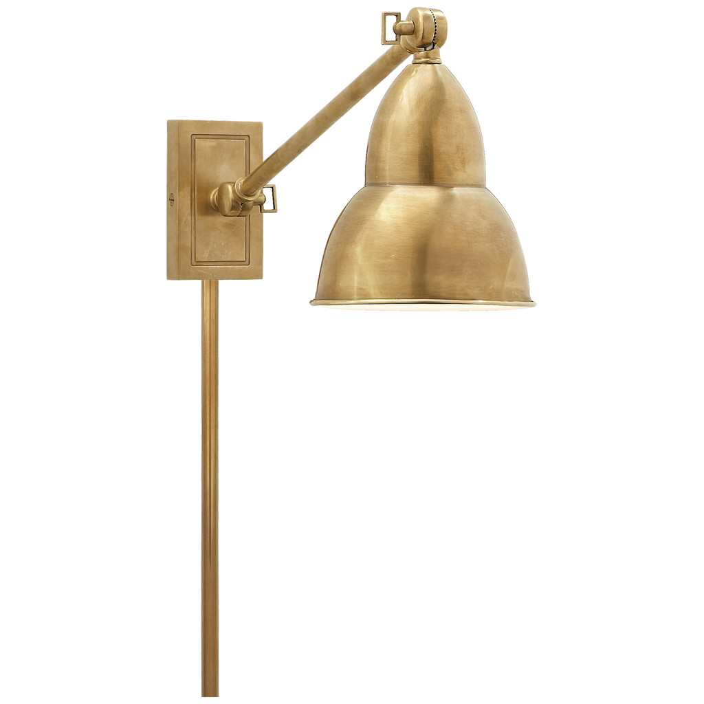 French Library Single Arm Wall Sconce