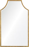 Iron Distressed Leaf Mirror I