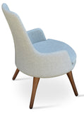 Dervish Wood High Back Chair