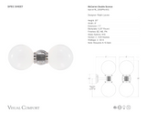 McCarren Double Sconce