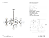 Bistro Oblong Chandelier