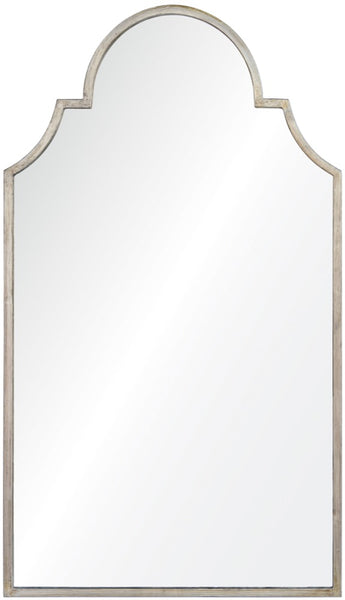 Iron Distressed Leaf Mirror II