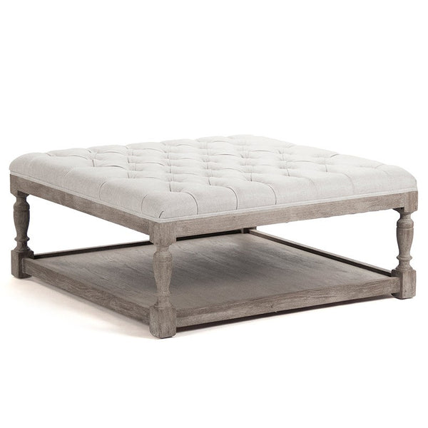 Square Tufted Ottoman 