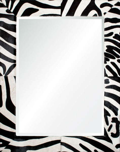 Barclay Butera Zebra Hide Mirror 