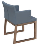 Soho Sled Wood Arm Chair