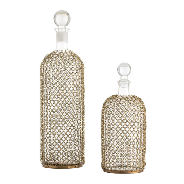 Drexel Decanters, Set of 2