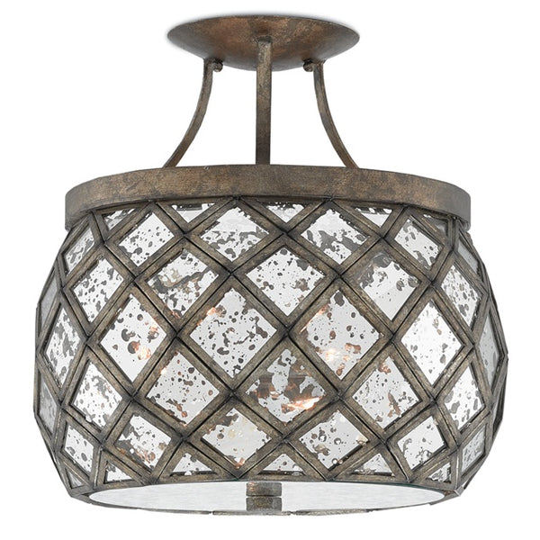 Buckminster Semi-Flush Mount