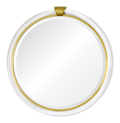 Round with Keystone Mirror