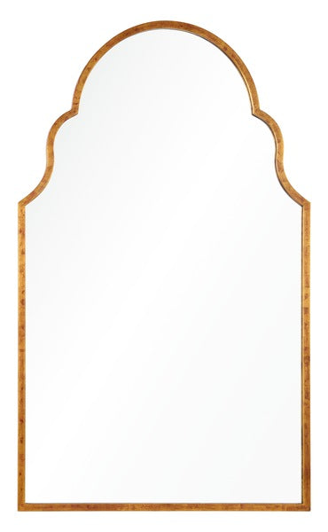 Gold Arched Mirror