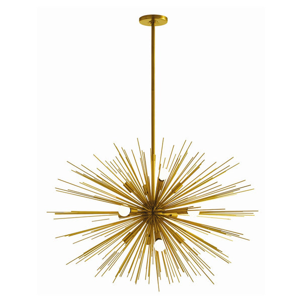 Zanadoo Large Chandelier - Brass