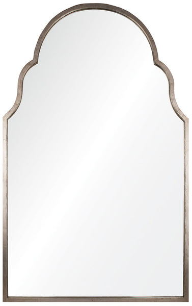 Silver Arched Mirror