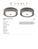 Notte Flush Mount