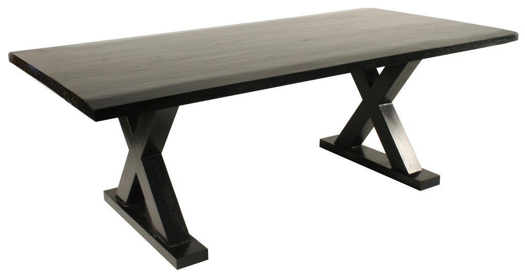 X Dining Table Black