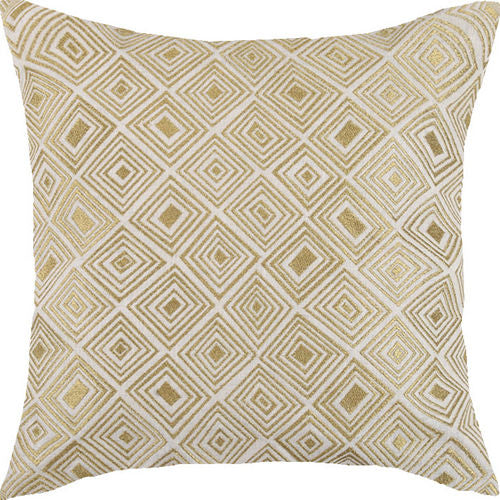 Nomad Gold Embroidered Pillow