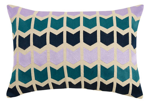 On Point Purple/Multi Embroidered Pillow