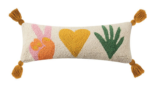 Peace, Love & Plants Pillow