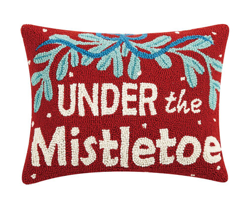 Under the Mistletoe Pillow