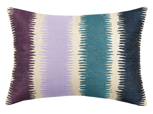 Currents Purple Multi Pillow