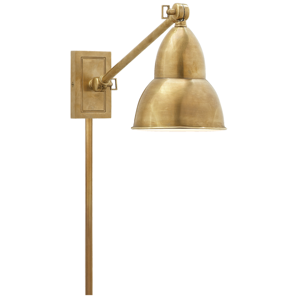 French Library Single Arm Wall Sconce