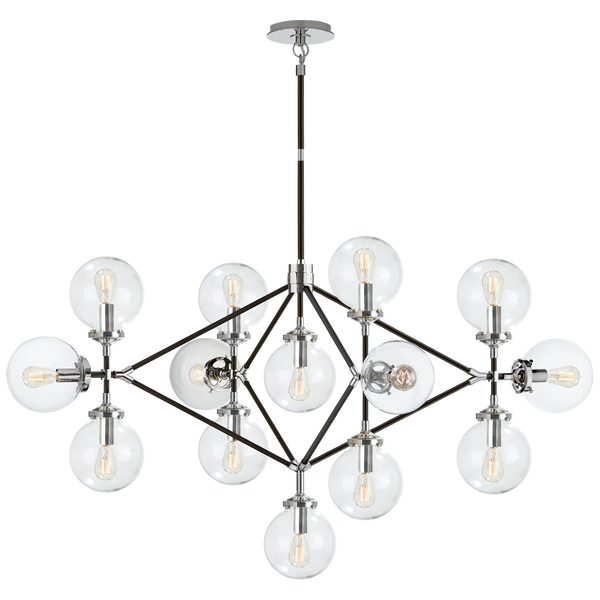 Bistro Oblong Chandelier