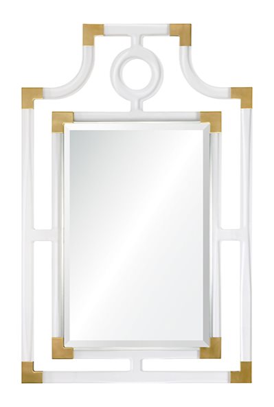 Acrylic Geometric Mirror 