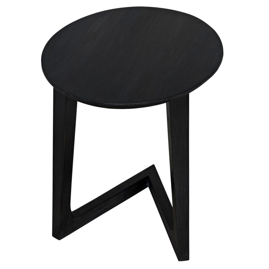 Cantilever Table, Charcoal Black
