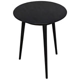 Tripod Side Table, Charcoal Black
