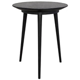Tripod Side Table, Charcoal Black
