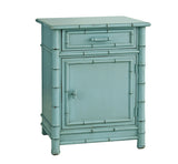 Faux Bamboo Nightstand