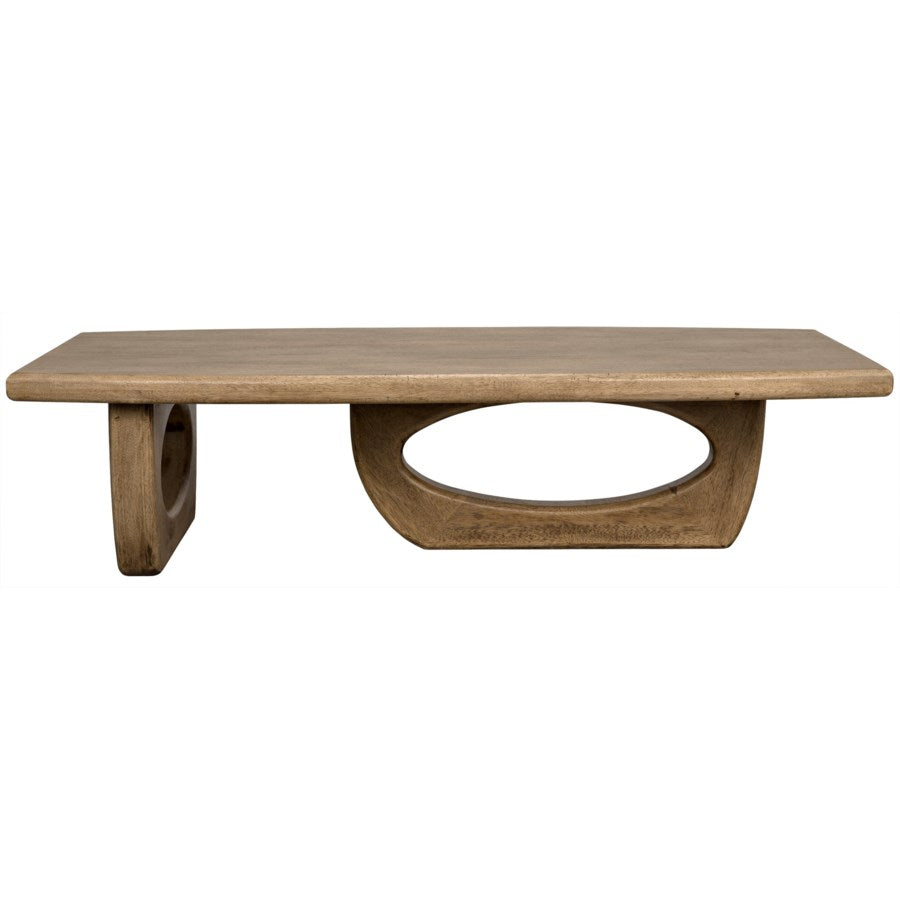 Douglas Coffee Table, Bleached Walnut