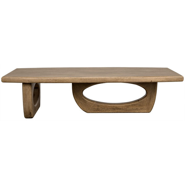 Douglas Coffee Table, Bleached Walnut